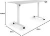 ESMART Germany ETX-121WBA 160x80 cm Bambus Dekor Ergonomischer Steh-Sitz-Schreibtisch auf Rollen Stufenlos elektrisch höhenverstellbar 78,5-128,5cm 3X Memory Aktivitätserinnerung Soft-Start/Stopp Bild 2