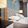 Boxspringbett Doppelbett LOFT 3 - Das perfekte Bett für Ihr Schlafzimmer. 120x200 cm Bett mit Bonellmatratze, mit Bettkasten für Bettwäsche und Topper. Bett mit Kopfteil. (LOFT 3 GRAU, 120x200) Bild 3