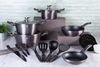 Berlinger Haus Berlinger Haus Topfset mit Granitbeschichtung und Messern 17 Elemente Carbon Pro BH6920 Bild 2