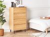 Kommode mit 4 Schubladen NIKEA 104 cm Heller Holzfarbton Bild 2