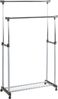 Rollgarderobe Duo / Double, Kunststoff, Metall, Grau, 95 x 170 x 43 cm Bild 1