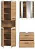 Badezimmer-Set >Ice< in artisan oak - 135x185x30cm (BxHxT) Bild 5