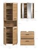 Badezimmer-Set >Ice< in artisan oak - 135x185x30cm (BxHxT) Bild 2