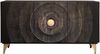 riess-ambiente Sideboard GOLDEN SUNSET 140cm schwarz/gold - Massivholz, 3D-Front, Soft-Close (Einzelartikel, 1 St), handgefertigt mit viel Stauraum – ideal für Wohnzimmer & Esszimmer Bild 4