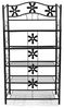 Regal Metall Bücherregal Schuhregal Standregal Genf ~ 5 Böden, Höhe 112cm Bild 4