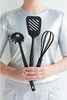 Brabantia Küchenhelfer Basic, Gemüselöffel, Kelle in Schwarz, 365201 Bild 4
