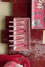 PiP Studio Besteck-Set Flower Festival Oriental Geschenkset Teelöffel dark pink 13cm, Porzellan, Giftset Teaspoons Oriental Flower Festival Dark Pink 13cm Bild 5