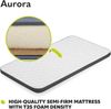 lionelo Aurora 3in1 Baby Nachttisch Co-Sleep für Babys ab Geburt bis 9 kg, verstellbare Höhe & Neigung, Matratze, 4 feststellbare Räder, atmungsaktive Mesh-Einsätze, tragbar, waschbar, Tragetasche, Bild 3