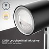 B.K.Licht Tischleuchte LED Klemmleuchte inkl. 5W GU10 Schwarz-Matt - BKL1353, LED wechselbar, Warmweiß, Schwenkbar Neigbar Kippschalter Metall Nachttischlampe Bild 4