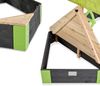 Exit Holz Sandkasten Boot Aksent | Grau | 190 x 90 x 135 cm Bild 5