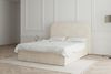 MOEBLO Boxspringbett aus Bouclé Bett 07 (Bonell, Topper, Doppelbett gepolstertes Kopfteil mit Bettkasten Boxspringbett, aus Boucle, Polsterbett Kontinentalbett, Polsterbett Kontinentalbett), Boxspring, (BxHxT):158/178/198x120x214cm Bild 4
