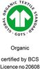 Bio Spannbettlaken 100% Bio-Baumwolle (kbA) GOTS zertifiziert, Natur, 140 x 200 x 25 cm Bild 2
