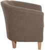 Livia Sessel Veloursstoff Sahara Buche Natur Bild 4