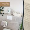 HMF Aufbewahrungskorb Aufbewahrungskorb Badezimmer, Korb für bis zu 3 Rollen Toilettenpapier, handgenäht aus Baumwolle, Badezimmerkorb, 38,5 x 15,5 x 14 cm, Creme Bild 4