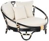 2er Set Sonneninsel Rattan Schwarz ROSSANO Bild 4