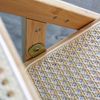 hjh LIVING Klappstuhl Klappstuhl TUDELA BAMBOO Bambus, Rattan, Stuhl klappbar aus Bambus mit Wiener Geflecht, Holzklappstuhl Bild 5