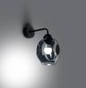 SOLLUX SL. 1143 Wandleuchte FILLAN 1XE27 60W Stahl schwarz L:25cm B:15cm H:29cm dimmbar Bild 3