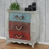 Kommode 'Leiria', Shabby-Look, Vintage, 74 x 70 x 36 cm Bild 2