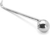 DE BUYER 3021. 66 Schöpfkelle Schnabel Monoblock Edelstahl Griff: 28 cm Durchmesser 6 cm Bild 2