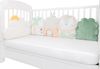 Kikkaboo Babykissen-Set 5-tlg. Plüsch Jersey Einzelkissen Maße 35 x 30 x 7 cm grün Bild 2