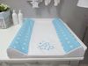 Babymajawelt® Wickeltischauflage Wickelauflage 50x70 cm - 2 Keil Mulde inkl. Baumwollbezug ver. Designs, Folienwickelauflage Phthalatfrei, inkl. abnehmbaren Baumwollbezug, Maschinenwaschbar (Stars blau) Bild 2