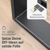 2X Natural Goods Berlin RECHTECK Tischkufen Metall Tischgestell stabil Tischbeine alle Größen Möbelkufen Esstisch, Schreibtisch, Couchtisch, Bank einfache Montage Außenbereich (50 * 72 Industrial) Bild 4