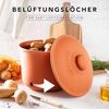 RÖMERTOPF Vorratsdose Frische-Topf 3er Set, Terrakotta, Keramik, (Set), aus Naturton Bild 4