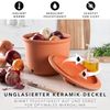 RÖMERTOPF Vorratsdose Frische-Topf 3er Set, Terrakotta, Keramik, (Set), aus Naturton Bild 3
