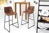 riess-ambiente Barhocker DJANGO vintage braun (Einzelartikel, 1 St), mit Fußablage Bild 5