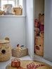 Bloomingville Aufbewahrungskorb Aufbewahrungskorb Bär Natur, mit Deckel Kinderzimmer Spielzeugaufbewahrung Bild 4