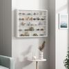 Wandvitrine Showla Weiß mit 4 Einlegeböden Vicco Bild 2