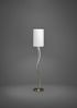 Eglo 98309 Stehleuchte ESPARTAL E27 1X60W LED 11,8W 3000K nickel-matt, alu weiß Ø25cm H:148,5cm mit Zugschalter Bild 3