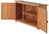 Geräteschrank Kerteminde Kaminholzlager Brennholzregal 88 x 128 x 50 cm [en. casa] Bild 4