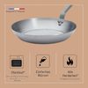 De Buyer Grillpfanne Mineral B Element 32 cm Eisenpfanne gerippt Bild 3