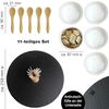 Moritz & Moritz Schieferset Sesame - Schieferträger mit 5 Schalen Bild 3