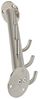 SO-TECH® Garderobenstange Eckgarderobe Antea 450 mm echt Edelstahl Ø 25 mm Flurgarderobe, mit 3 Haken Wandgarderobe Schrankgarderobe Bild 3