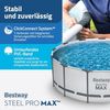 Steel Pro MAX™ Frame Pool Komplett-Set mit Filterpumpe Ø 549 x 132 cm, lichtgrau, rund Bild 4