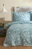 Karaca Bettwäsche Karaca Daisy 100% Baumwolle Einzelbett Piké Tagesdecke Set Mint Bild 1