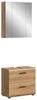 Badezimmer-Set >Ice< in artisan oak - 60x185x30cm (BxHxT) Bild 3