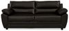 Vente-unique - MANOA Couchgarnitur Kunstleder Braun - B 82 cm x H 88 cm x L 163 cm201 cm Bild 3