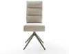 Drehstuhl Pela-Flex Webstoff Soft Beige Kreuzgestell breit Effektfinish Titan 360° drehbar Wippfunktion Taschenfederkern Bild 4
