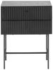 Nachttisch mit 2 Schubladen COVENTRY Schwarz Bild 5