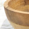Spetebo Dekoschale Mango Deko Schale natur - 25 cm, Holz Obst Teller rund Bild 5