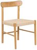 Esszimmerstuhl 2er Set EAGAN Holz Hellbraun Beige Bild 4