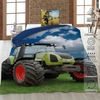 Trecker Bettwäsche Set Traktor 2 tlg 135 x 200 cm 100% Baumwolle Bild 2