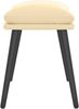 vidaXL Fußhocker Cremeweiß 45 x 29,5 x 39 cm Samt [341513] Bild 4