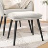 vidaXL Fußhocker Cremeweiß 45 x 29,5 x 39 cm Samt [341513] Bild 2