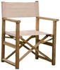 Teak Klappstuhl REGIE natural – Outdoorstoff schwarz stilvoll Wintergarten Bild 5