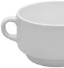 Spetebo Geschirr-Set Feinkeramik Suppentasse 200 ml weiß mit Henkel - 6er Set (1-tlg), 6 Personen, Feinkeramik, Lebensmittelecht und Spülmaschinenfest Bild 5