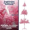 Künstlicher Weihnachtsbaum pink Tanne Christbaum 1,5m Bild 5
